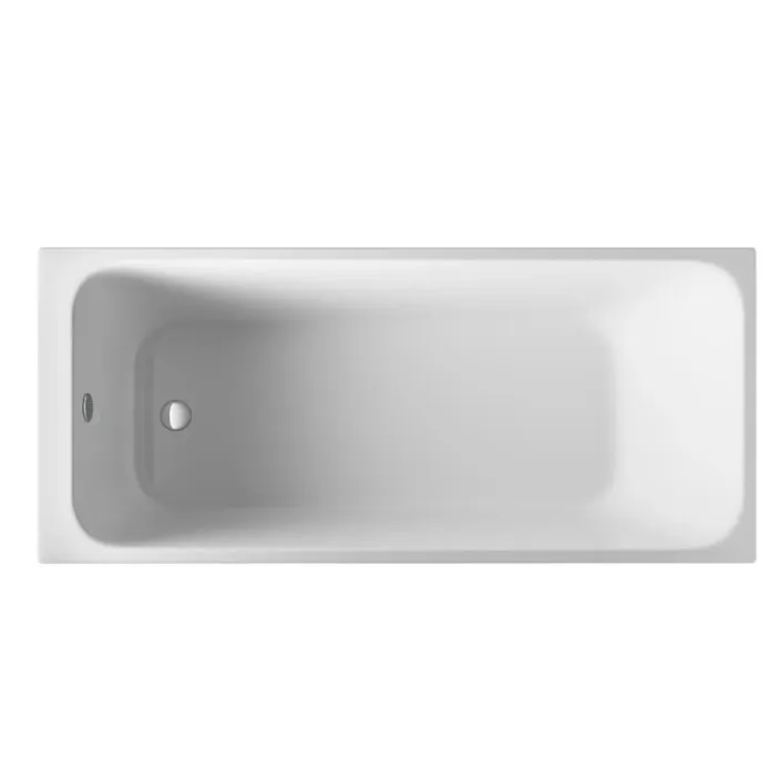 Eastbrook Malin Single Ended (SE) 1750 x 750 x 440mm Rectangular 5mm Bath - White
