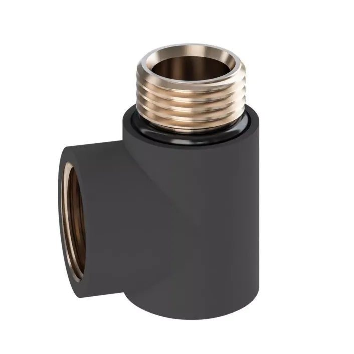 Eastbrook Dual Fuel Elbow Matt Anthracite