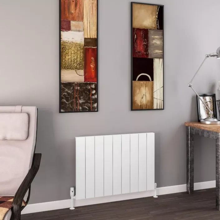 Eastbrook Charlton 600 x 850 Aluminium Radiator Matt White