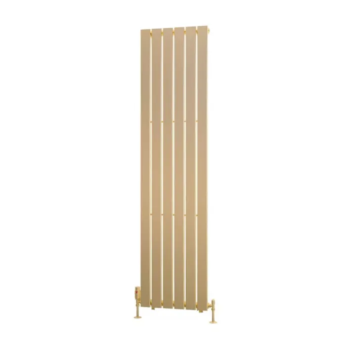 Eastbrook Warrington 1800 x 452 Radiator Type10 Brushed Brass