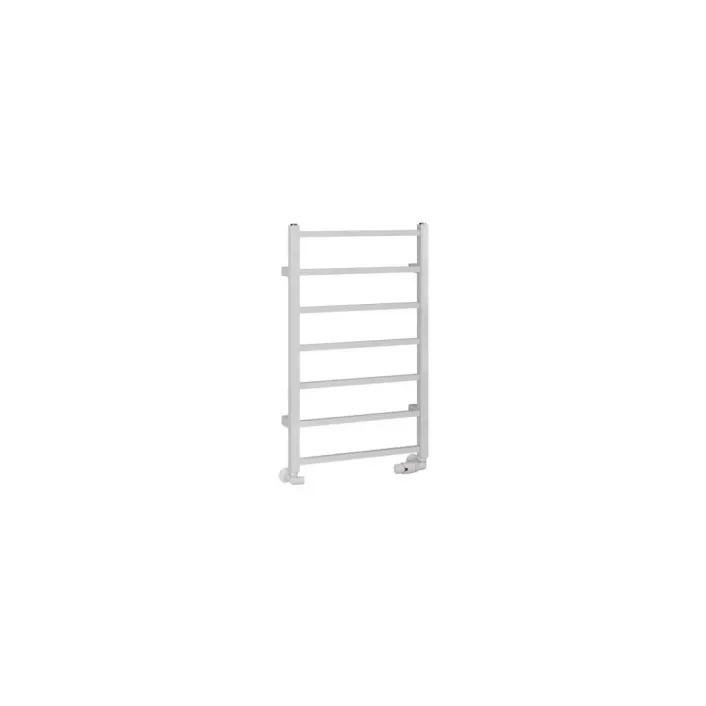 Eastbrook Tuscan Square Towel Rail 800 x 500 Gloss White