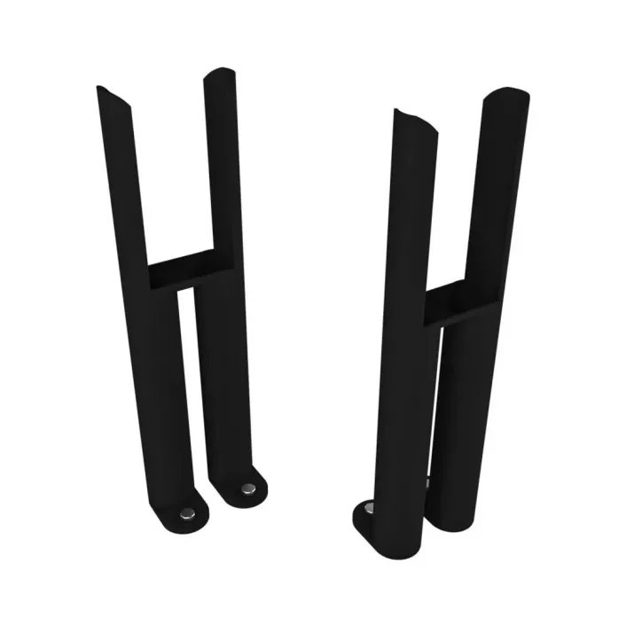 Eastbrook Imperia 2 Column Radiator Feet (Pair) Matt Black