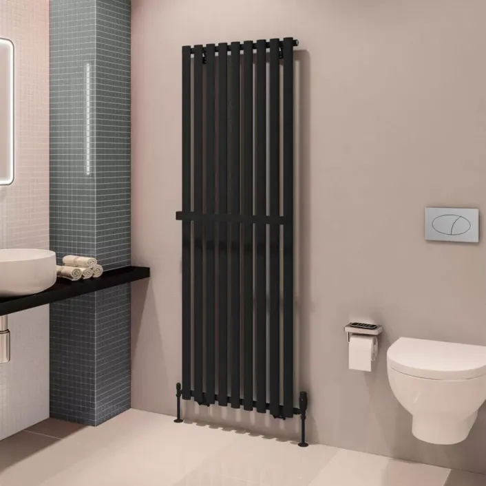 Eastbrook Tunstall V Towel Hanger 630mm Matt Black