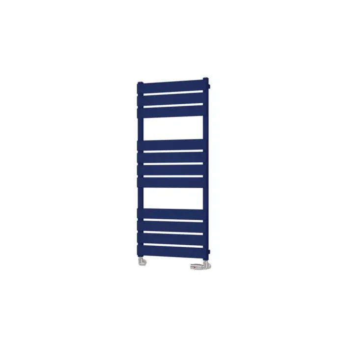 Eastbrook Deddington 1200 x 500 Towel Rail Matt Cobalt Blue