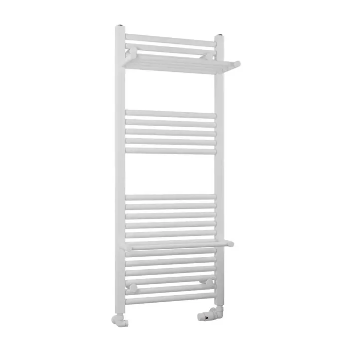 Eastbrook Haddenham Designer Towel Rail 1200x500mm Matt White