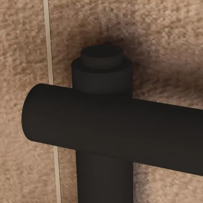 Eastbrook Round Vent Cap (Pair) Black
