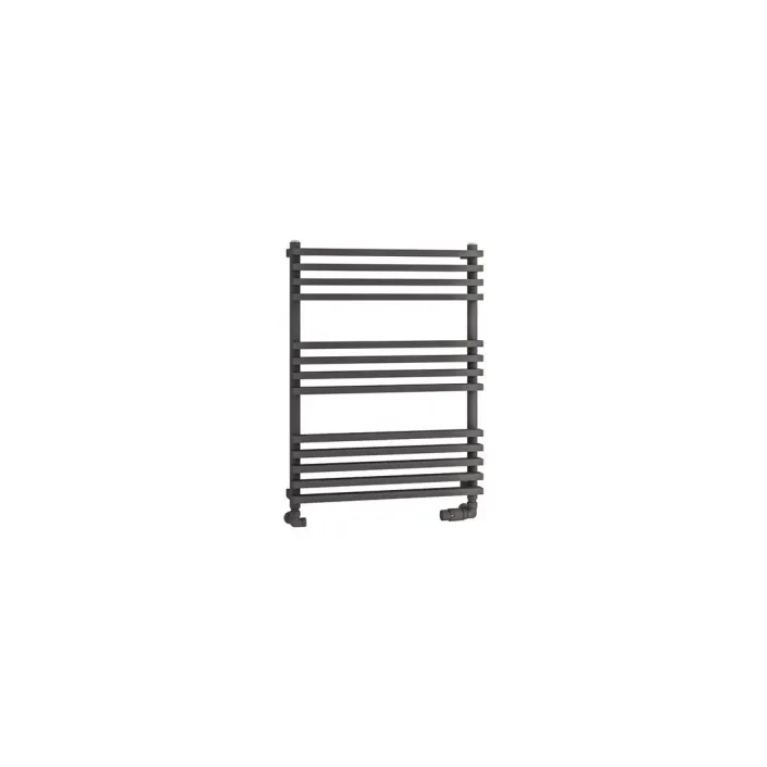 Eastbrook Rowsham 800 x 600mm Towel Rail Matt Anthracite