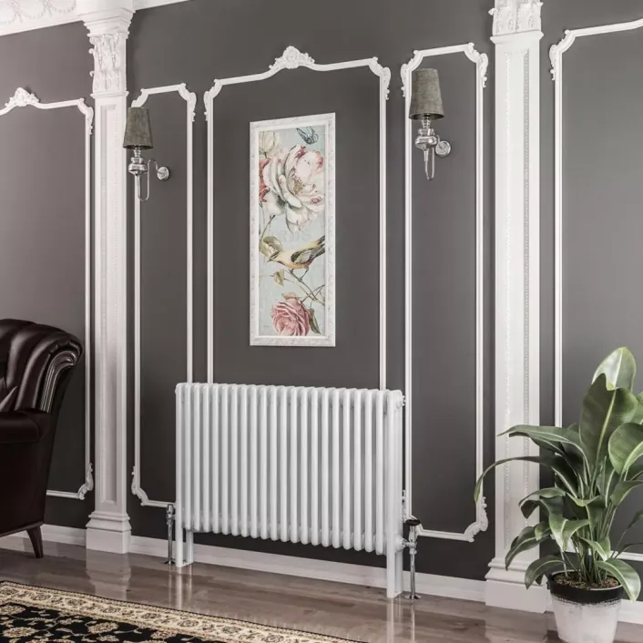Eastbrook Imperia 3 Column Radiator 600 x 1010mm Gloss White