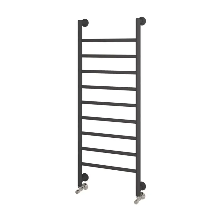 Eastbrook Eshton 1200 x 500mm. Towel Rail Matt Anthracite