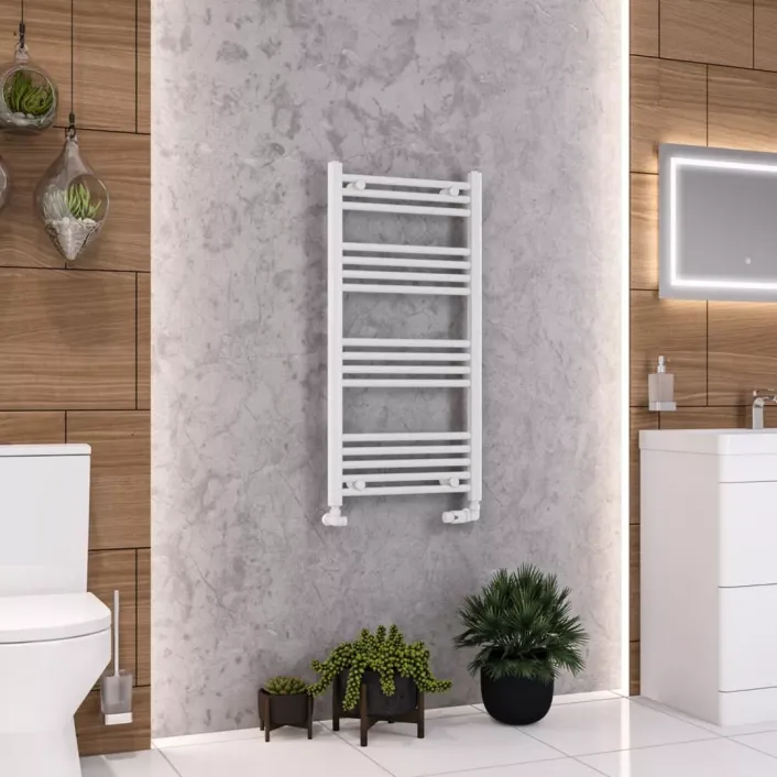 Eastbrook Wendover Straight Multirail 1000 x 500 Gloss White
