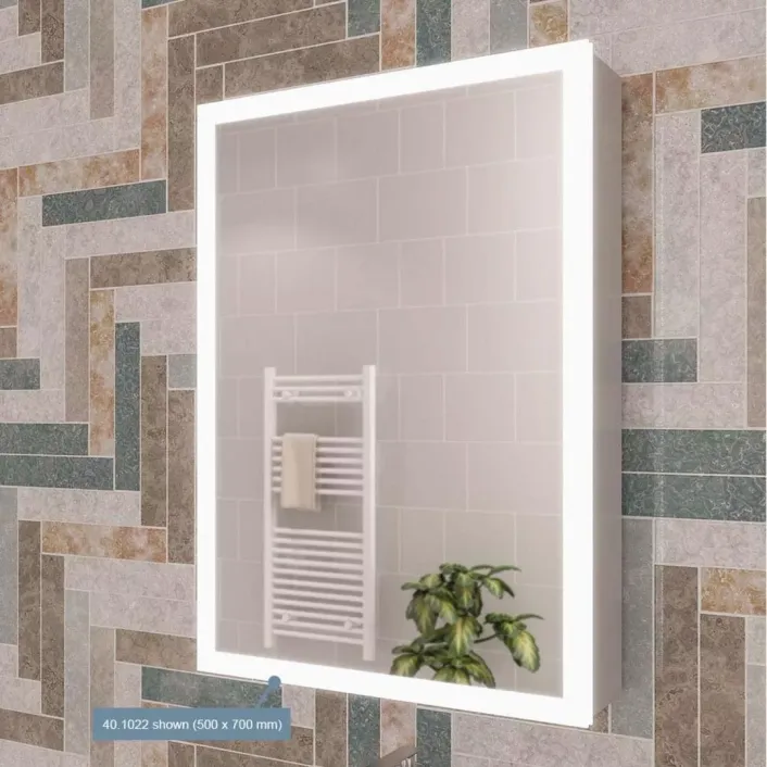 Eastbrook Cassio 800x700mm 2 Door LED Mirror