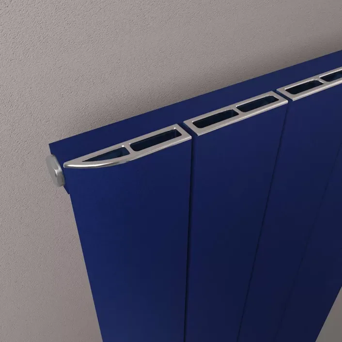 Eastbrook Withington 600 x 470 Aluminium Radiator Matt Cobalt Blue