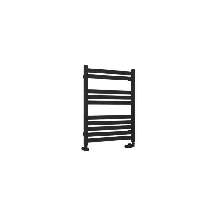 Eastbrook Defford 800 x 600mm Towel Rail Matt Black