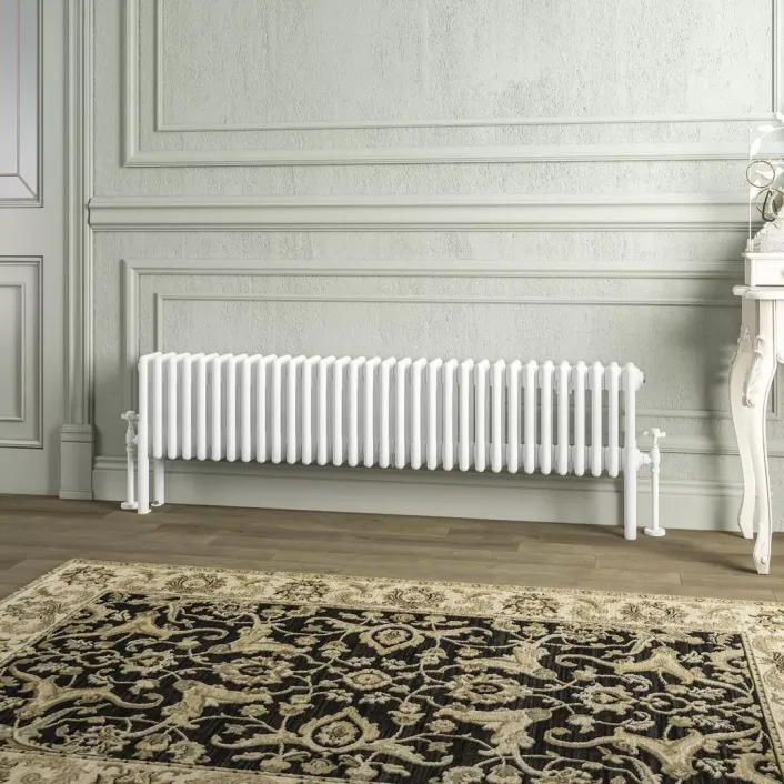 Eastbrook Imperia 4 Column Radiator 300 x 1460mm Gloss White