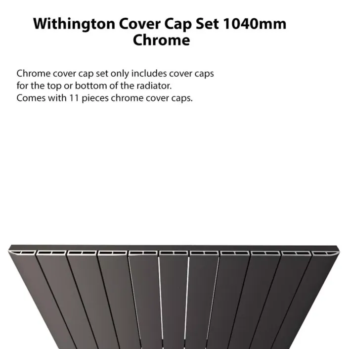 Eastbrook Withington Cover Cap Set 1040mm Chrome