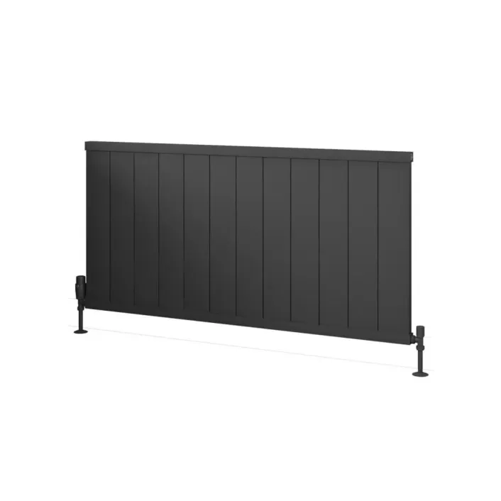Eastbrook Kingswood Slimline 600 x 1210 Aluminium Radiator Matt Anthracite