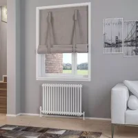 Eastbrook Rivassa 2 Column Radiator 600 x 833mm Gloss White