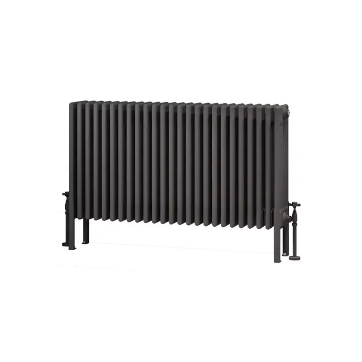Eastbrook Imperia 6 Column Radiator 600 x 1145mm Matt Anthracite