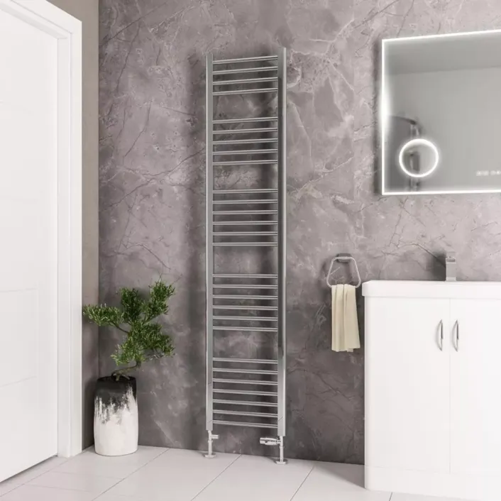 Eastbrook Wendover Straight Stainless Steel Multirail 1800 x 400 Mirror Polished