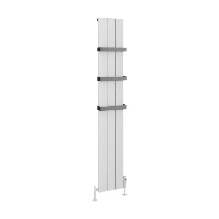 Eastbrook Rosano 1800 x 280 Aluminium Radiator Matt White