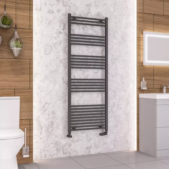 Eastbrook Wendover Straight Multirail 1600 x 600 Matt Anthracite