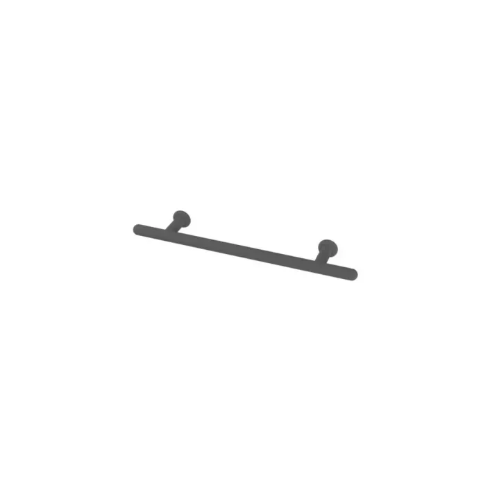Eastbrook Multirail Straight Towel Hanger 400mm Matt Anthracite