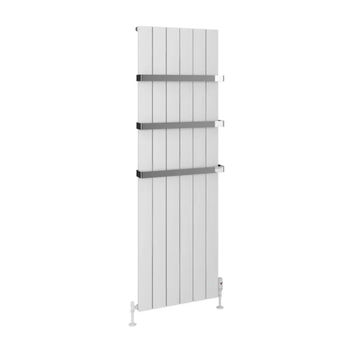Eastbrook Rosano 1800 x 565 Aluminium Radiator Matt White