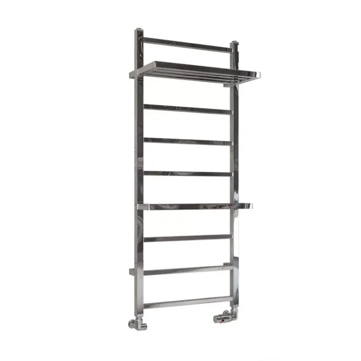 Eastbrook Launton Designer Towel Rail 1200x500mm Chrome