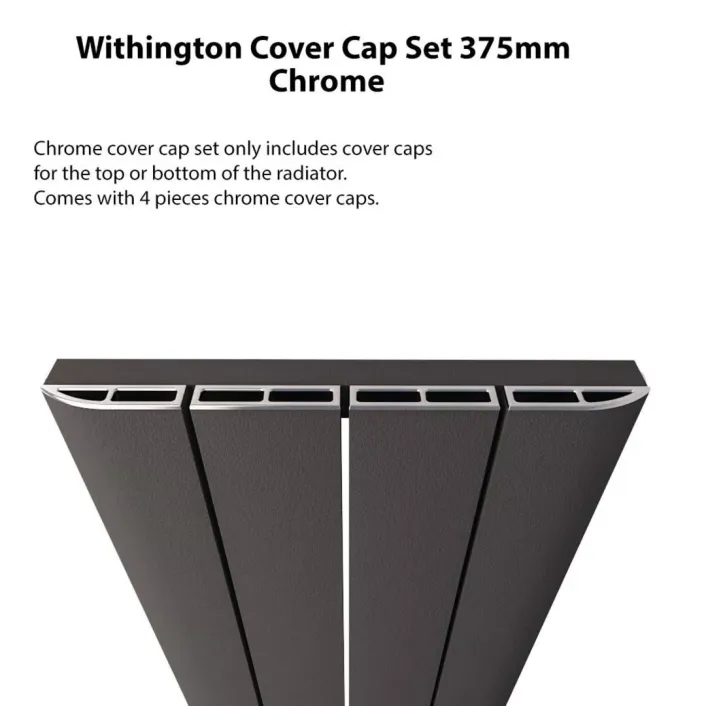 Eastbrook Withington Cover Cap Set 375mm Chrome