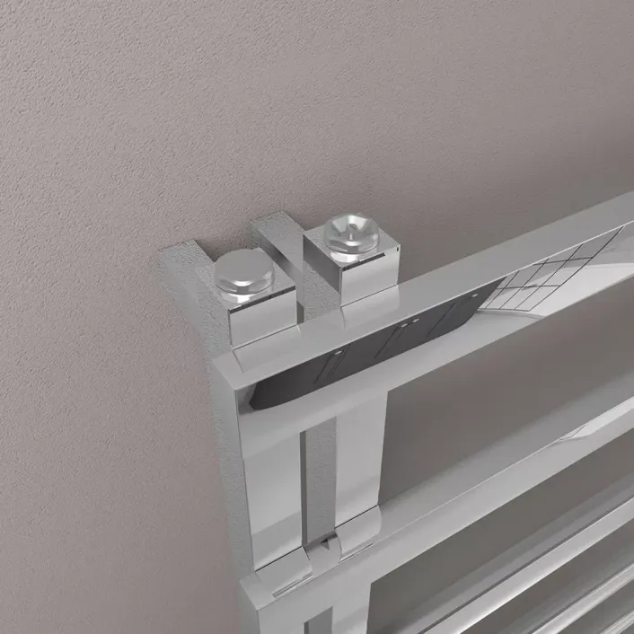 Eastbrook Platani 800 x 500mm Towel Rail Chrome