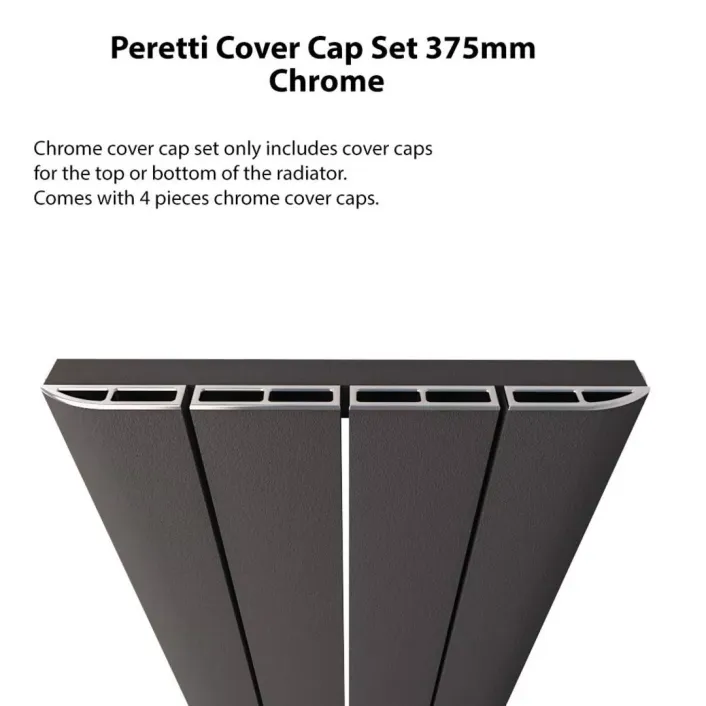 Eastbrook Peretti Cover Cap Set 375mm. Chrome