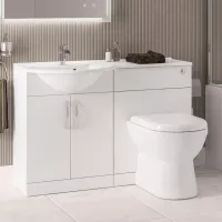 Eastbrook Lyegrove 60 WC Unit Gloss White