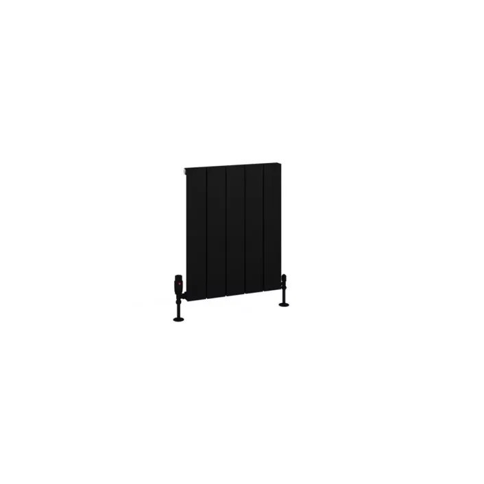 Eastbrook Charlton 600 x 470 Aluminium Radiator Matt Black