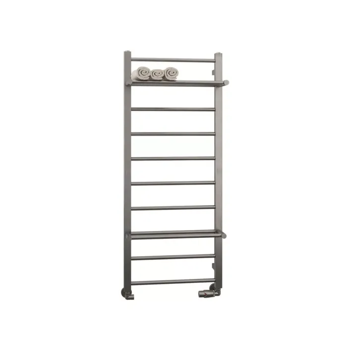 Eastbrook Velino Stainless Steel Towel Rail 1200 x 500 Brushed