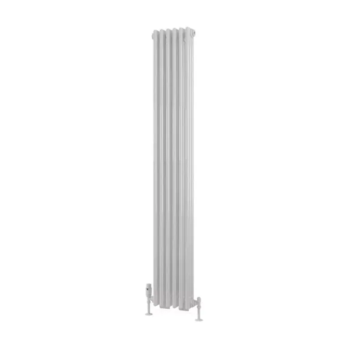 Eastbrook Rivassa 3 Column Radiator 1800 x 293mm Gloss White
