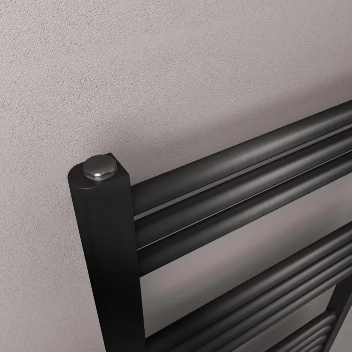 Eastbrook Wendover Straight Multirail 1200 x 400 Brushed Gunmetal