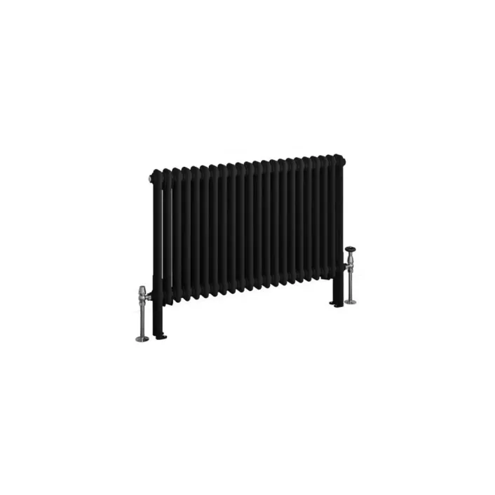 Eastbrook Imperia 2 Column Radiator 600 x 1010mm Matt Black