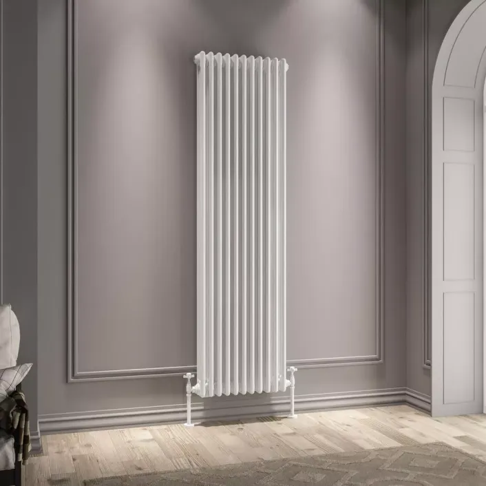 Eastbrook Imperia 3 Column Radiator 1800 x 515mm Gloss White