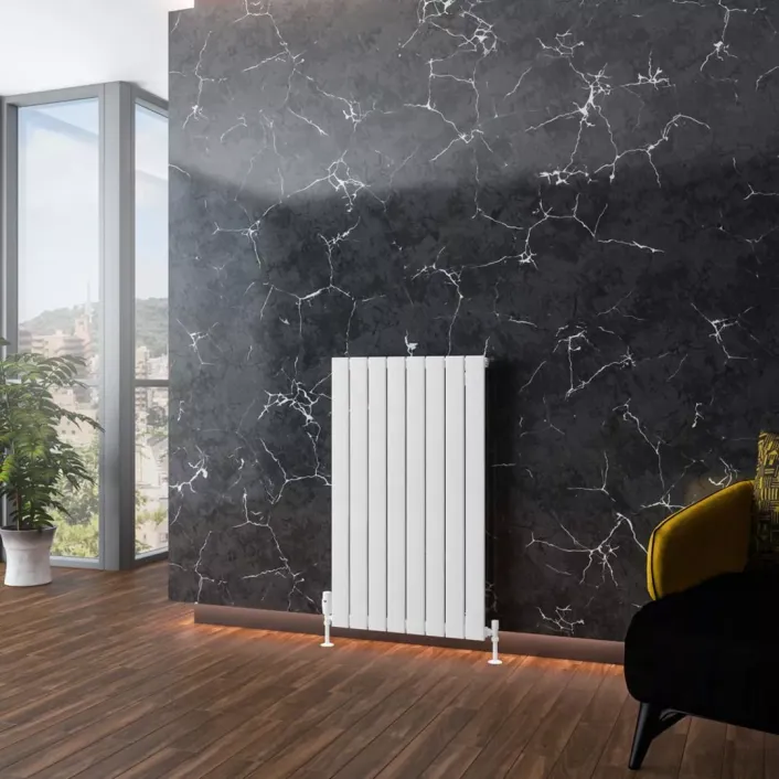 Eastbrook Addington Aluminium 1000 x 588 Radiator Type10 Gloss White