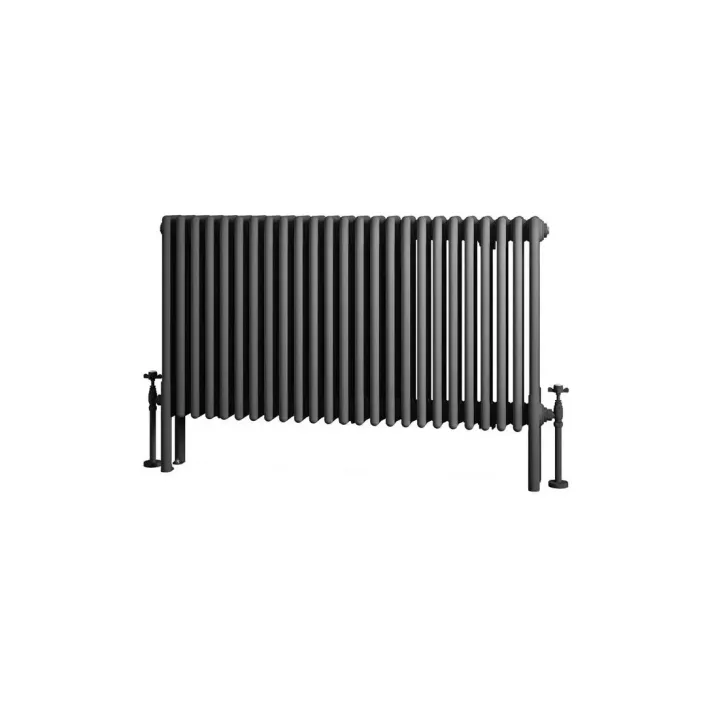 Eastbrook Imperia 4 Column Radiator 600 x 1145mm Matt Anthracite