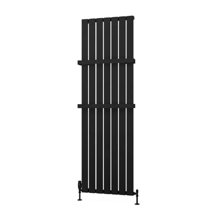 Eastbrook Deddington Vertical 550mm Towel Hanger Matt Black