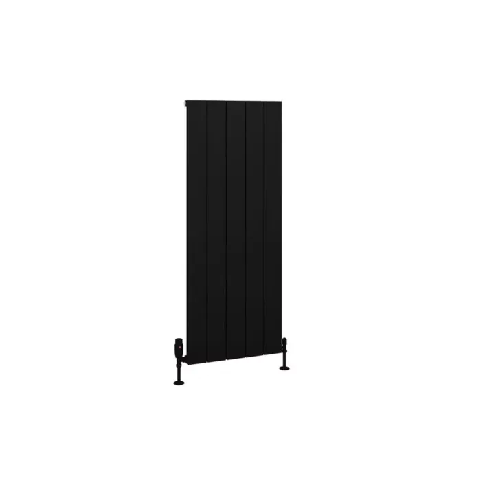 Eastbrook Charlton 1200 x 470 Aluminium Radiator Matt Black