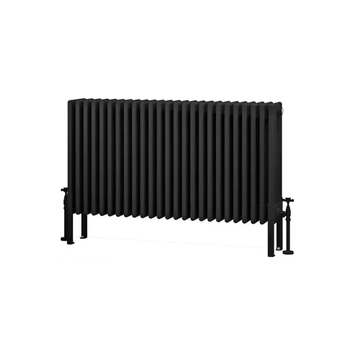 Eastbrook Imperia 6 Column Radiator 600 x 1145mm Matt Black