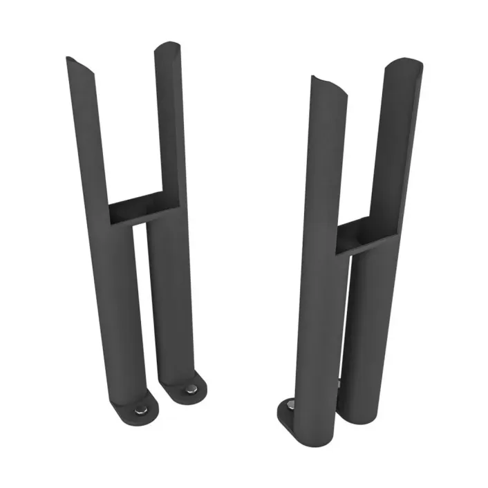 Eastbrook Imperia 2 Column Radiator Feet (Pair) Matt Anthracite