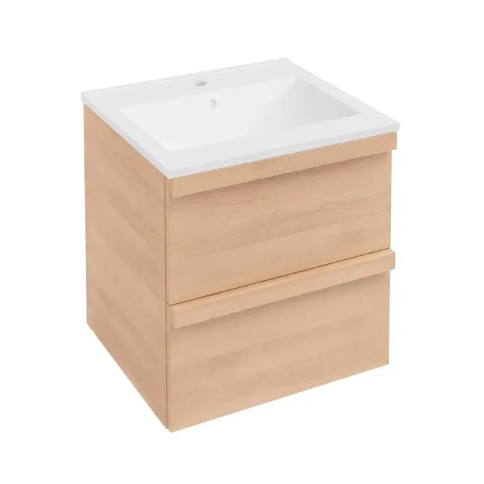 Eastbrook Kydbrook 500 Wall Hung Drawer Unit Light Oak