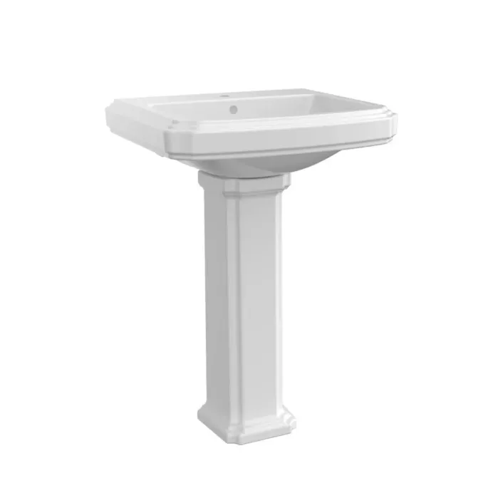 Eastbrook Ashcombe Full Pedestal - White