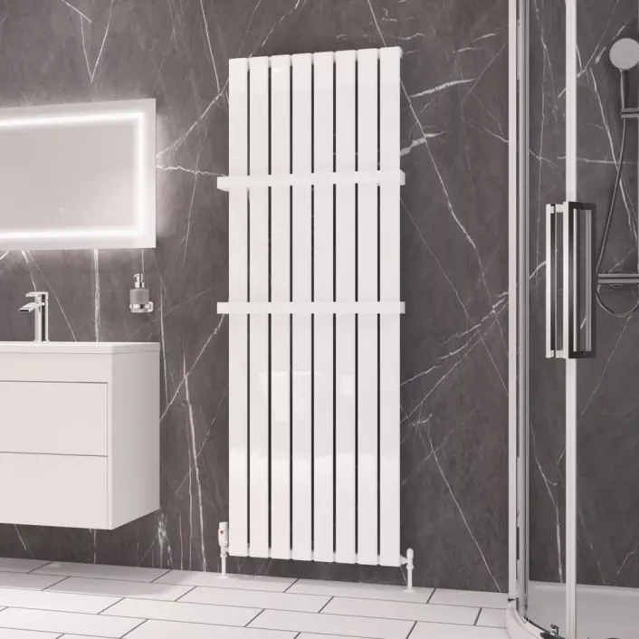 Eastbrook Deddington 1800 x 630 Radiator Gloss White
