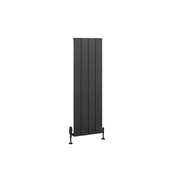 Eastbrook Charlton 1200 x 375 Aluminium Radiator Matt Anthracite
