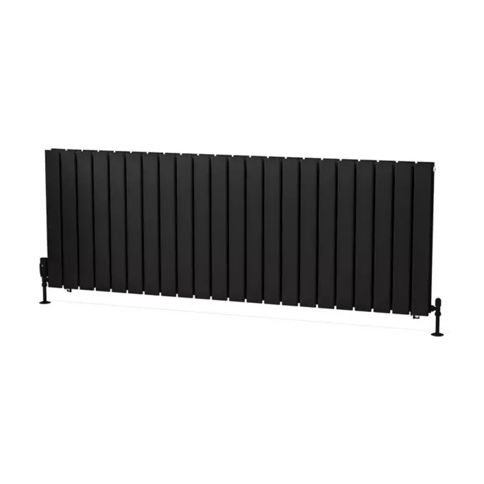 Eastbrook Warrington 600 x 1672 Radiator Type20 Matt Black
