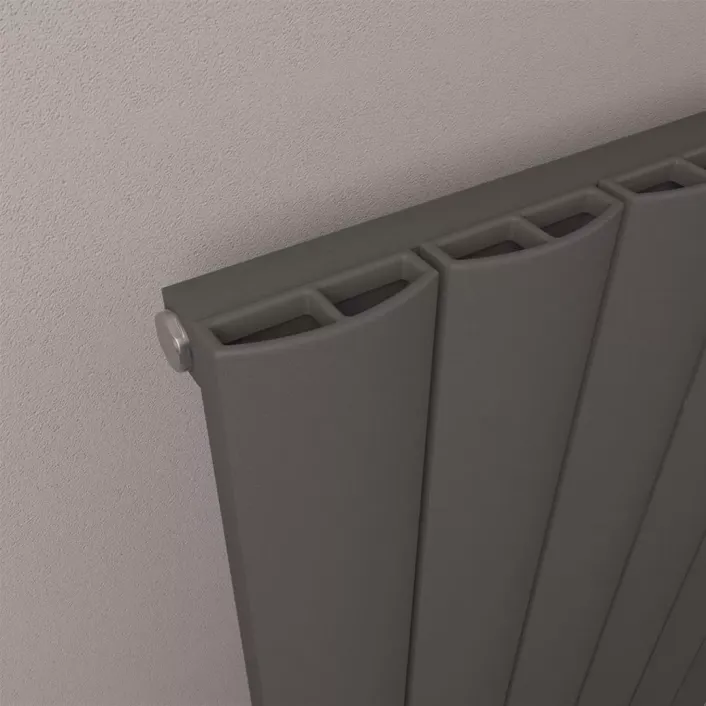 Eastbrook Tordino 600 x 470 Aluminium Radiator Matt Anthracite